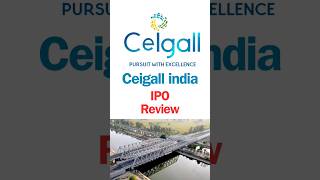 Ceigall India IPO Review  ipo analysis  upcoming ipo  IPO GMP today  Ceigall india stockmarket [upl. by Pasco174]