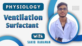 Pulmonary amp alveolar ventilation  Surfactant  Dead space  Respiratory physiology bangla lecture [upl. by Shipp]