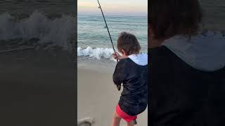 Brothers first salmon fishing viral australiansalmon dunsborough ocean salmon camping [upl. by Daas65]