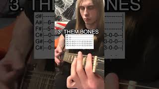 5 Iconic Alice In Chains Guitar Riffs With Tabs [upl. by Ynahpets]