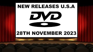 NEW DVD Releases 28TH NOVEMBER 2023  USA  Links Included [upl. by Proulx64]