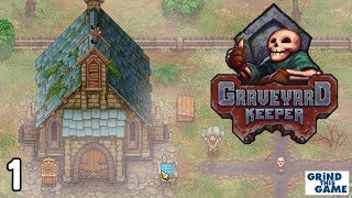 Graveyard Keeper 1  First Impressions  Grow Your Own Graveyard [upl. by Elleinnad217]