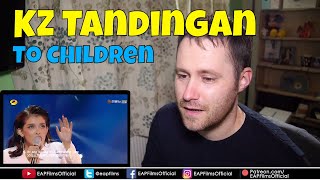 KZ Tandingan《给孩子》To Children quotSinger 2018quot  REACTION [upl. by Suravart628]