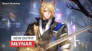 Młynar New Skin  Arknights明日方舟 ムリナールの新しいコーデ [upl. by Haymo536]