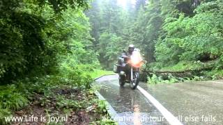 Mountain Trip Part 1 Austria on BMW R1200GSlc motorbike roadtrip in 6 countrys [upl. by Adev]