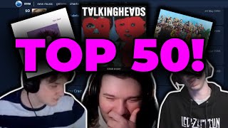 Reviewing Rate Your Musics Top 50 Songs REACTION [upl. by Letha]