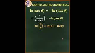 Identidad Trigonométrica con Logaritmos Naturales [upl. by Nais]