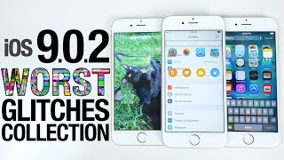 iOS 902 Glitches amp Bugs Collection  More Cool Glitches in iOS 9 [upl. by Ecar524]