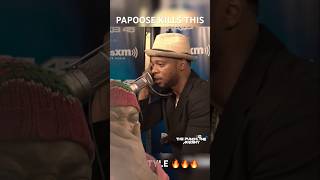 papoose KILLS FREESTYLE ON XM RADIO rap hiphop freestyle papoose viralvideo reaction rap 😱 [upl. by Ainahs]