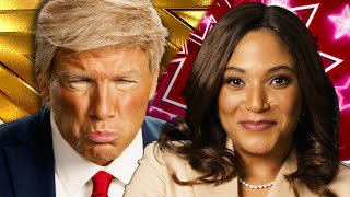 Donald Trump vs Kamala Harris Epic Rap Battles of History [upl. by Wengert528]