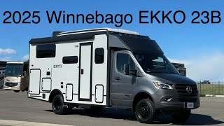 2025 Winnebago EKKO 23B Pop Top [upl. by Akienom]