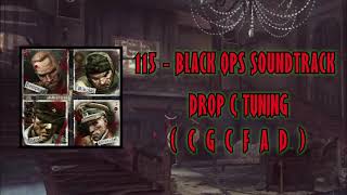 115  Black Ops Soundtrack Elena Siegman Guitar Cover with TABS [upl. by Onailil]