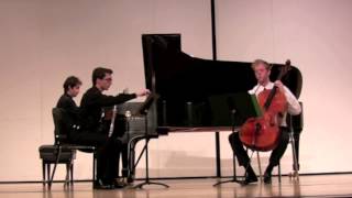 von Weber Trio for Flute Cello and Piano in G Minor Op 64 [upl. by Einnol]