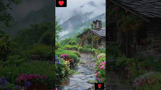 rim jhim rim jhim। barsaat ke din aaye ♥️🌹। shorts nature love romanticsong [upl. by Tacita633]