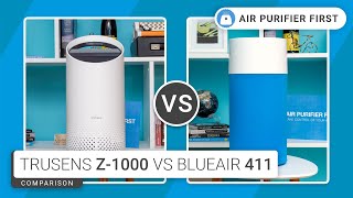 TruSens Z1000 Vs Blueair Blue Pure 411  Comparison [upl. by Imoan]