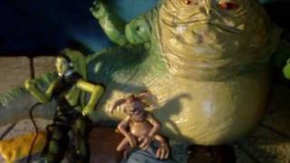 WALMART EXCLUSIVE JABBAS THRONE PLAYSET REVIEW [upl. by Rusty]