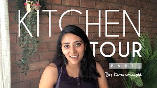 KITCHEN TOUR Part 1  By Kiranmayee Madupu  Decor Series [upl. by Nies]