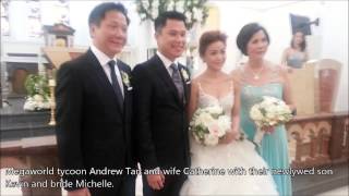 Kevin Tan and Michelle See wedding [upl. by Siuqcram497]