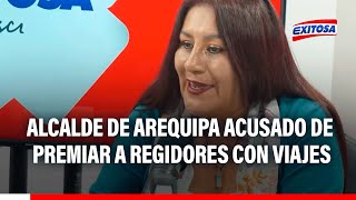 🔴🔵Arequipa Alcalde es acusado de premiar con viajes a regidores que no fiscalizan su gestión [upl. by Dewar]