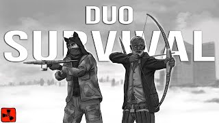 Trying to survive on Rustafied Main  Rust Duo Survival [upl. by Orose]