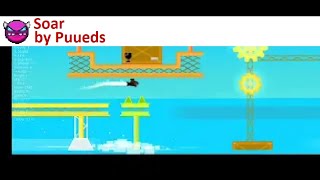 Geometry Dash  Soar by Puueds [upl. by Weisbart]