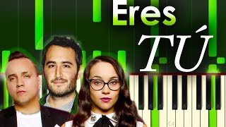 Matisse Reik  Eres TÃº  Piano Tutorial  Cover [upl. by Pish]