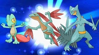 Shiny Treecko evolutions Pokémon X and Y [upl. by Ynneh188]