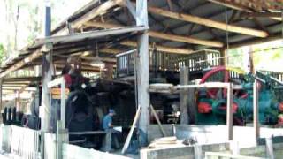 Steam in the Bush Sawmill Building cu  Timbertown NSW [upl. by Loredana]