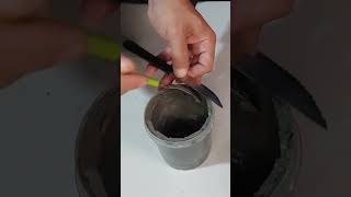 IDEIAS DE FORMAS PARA CIMENTO  vaso de cimento vasosdecimento vasos artesanato cimento diy [upl. by Gwyneth]