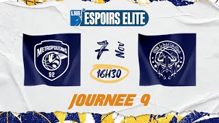 ESPOIRS ELITE Metropolitans 92 vs Le Portel [upl. by Kila798]