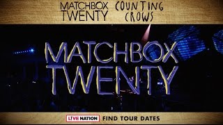 Matchbox Twenty  Tour Announcement with Counting Crows [upl. by Sprague]