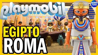 PLAYMOBIL 🏛ROMA Y EGIPTO ⚱️DIORAMA de PLAYMOBIL 🤩MONTILLA CORDOBA 2021 [upl. by Kittie318]