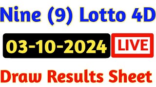 03102024 Nine Lotto Results  4d Result Today  9 Lotto 4d Results  Today 4d Result Live [upl. by Pineda]