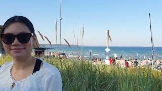 Scharbeutz Promenade 🌞 🏖 Ostsee Pantai Laut Timur Jerman 🏕🏖🏜Beach [upl. by Oned]