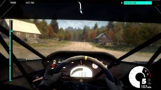 DiRT 3 PC HD Michigan trailblazer run in cockpit of Suzuki SX4 hillclimb car [upl. by Suzie]