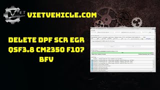 Delete DPF SCR EGR QSF38 CM2350 F107 BFV [upl. by Adolphus]