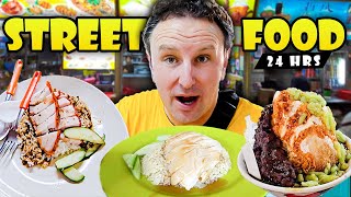 Street Food Singapore 4 HAWKER CENTRES in 24 hours  Solo Travel Vlog Part 1 [upl. by Nohsyar]