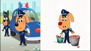 Manhole Cover Safety  Safety Cartoon  Detective Cartoon  Police dog drawing meme funny video [upl. by Eitsyrk581]