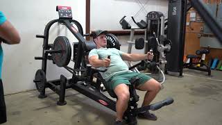 Customer Tries Super Lower Chest Flight from Panatta Review Part 3 [upl. by Nonnaer264]