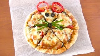 Ratatouille Pizza Homemade Pizza from Scratch ラタトゥイユ ピザの作り方  OCHIKERON  CREATE EAT HAPPY [upl. by Eirffej]