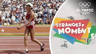 The Most Incredible Final Lap in Olympic Marathon History  Strangest Moments [upl. by Eimia]