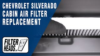 How to Replace Cabin Air Filter 2023 Chevrolet Silverado 1500  AQ1223C [upl. by Rahr]