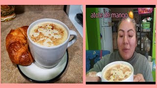 👩‍🍳 ATOLE DE AVENA CON MANGO🥭🥭😋😋🤤 [upl. by Emmanuel]