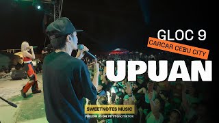 Upuan  Gloc 9  Sweetnotes Live  Brgy Tuyom Carcar [upl. by Cappello523]