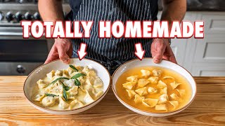 Perfect Homemade Tortellini 2 Ways [upl. by Bonilla406]