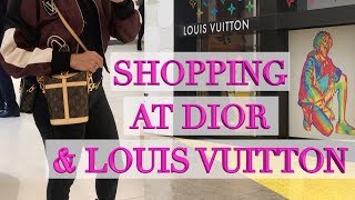 Shopping at Dior amp Louis Vuitton in Miami  Luxury Vlog [upl. by Elmaleh]