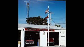 Morrisonville Illinois old Darley model 2 fire siren [upl. by Runck494]