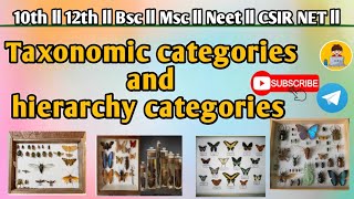 Taxonomic categories and hierarchy categories in msc zoology Hindi notesMSc zoology 1sem hindi 🤞✨ [upl. by Felten530]