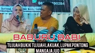 Yo tageh jajaran lupak pontong Mak sontujuah bukik tujuah lakuak buru babi [upl. by Kirk]