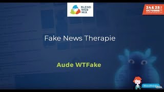 Fake News thérapie  Aude Favre [upl. by Otrebilif573]